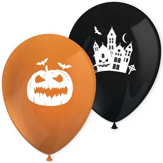 Produktfoto för Halloween Ballonger 8-pack