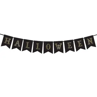 Produktfoto för Halloween bogstavbanner