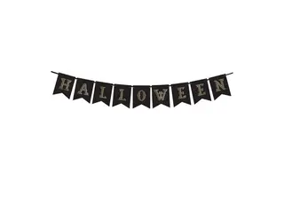 Produktfoto för Halloween bogstavbanner