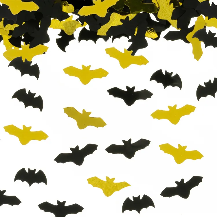 Alternativ bild 0 för Halloween Foliekonfetti Fladdermöss 15g