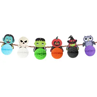 Produktfoto för Halloween Honeycomb Girlang 3m