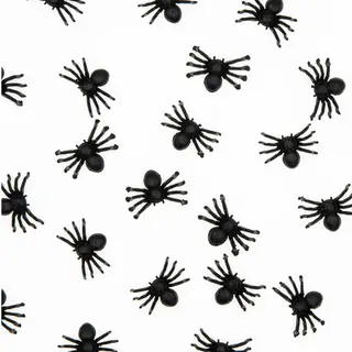 Produktfoto för Halloween Konfetti Svarta Spindlar 100-pack