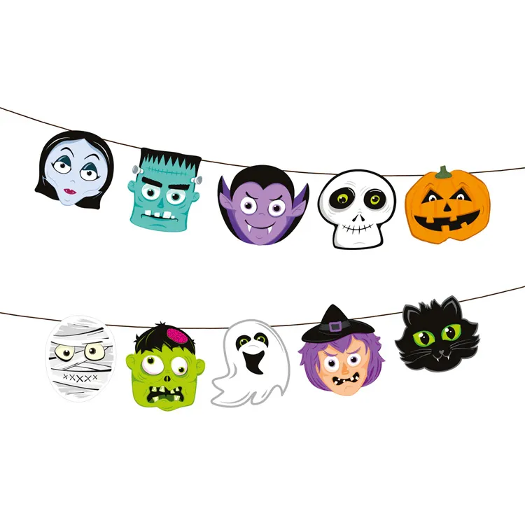 Alternativ bild 0 för Halloween Monster Banderoll 150cm