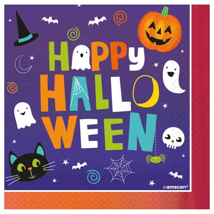 Alternativ bild 0 för Halloween Servett 16-pack