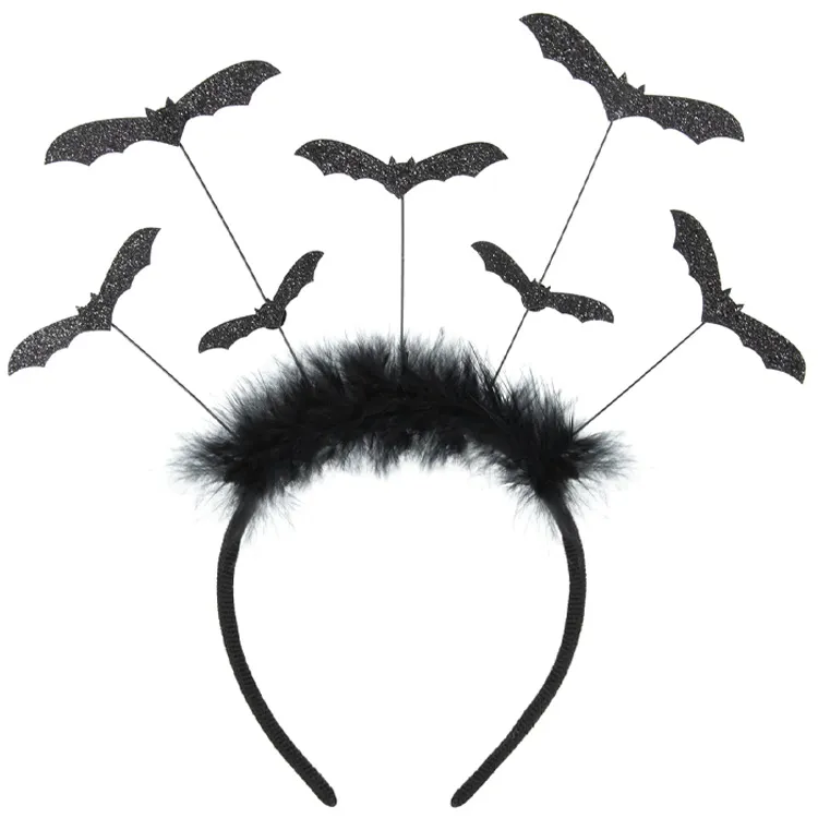 Alternativ bild 0 för Halloweendiadem/Hårband Med Fladdermöss