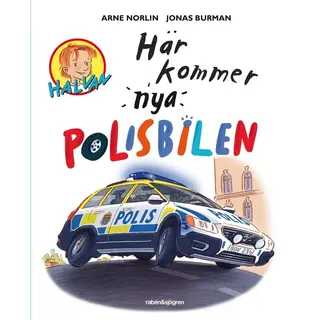 Produktfoto för Halvan Här kommer nya polisbilen