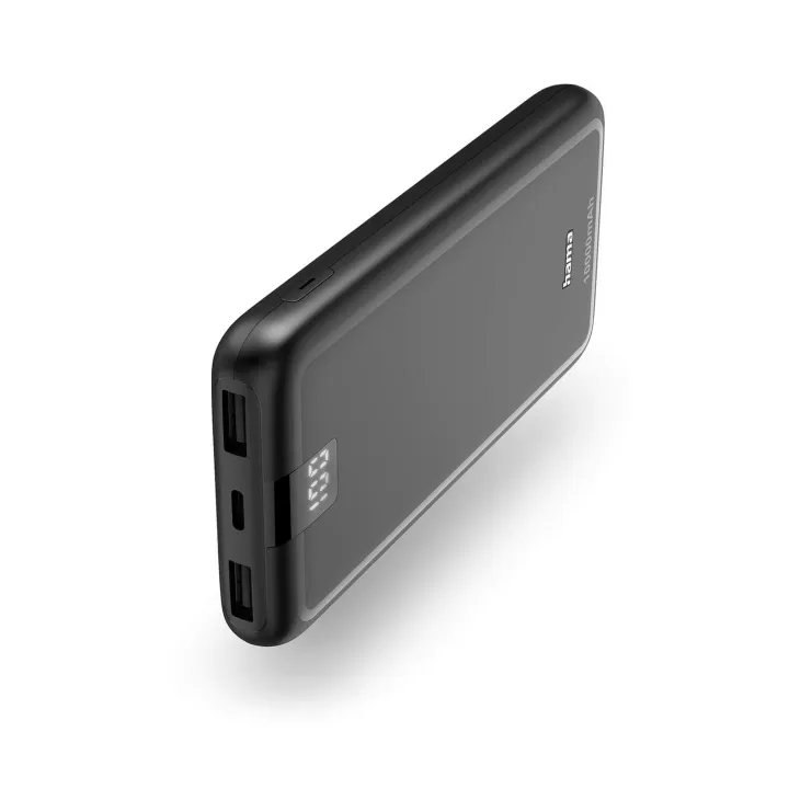 Alternativ bild 0 för Hama 00201709, 10000 mAh, Litiumpolymer (LiPo), Antracit