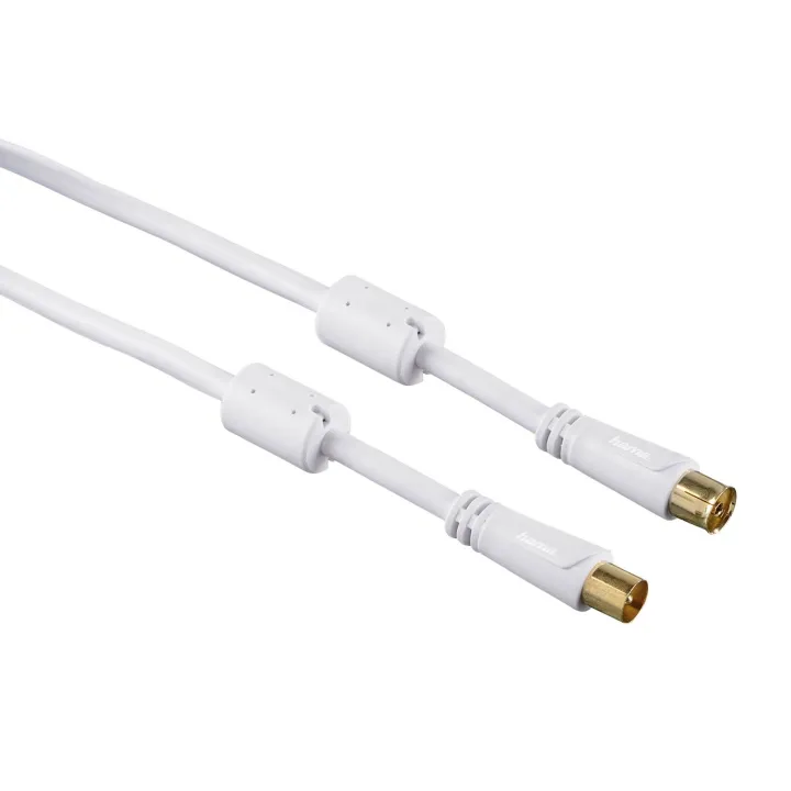 Alternativ bild 0 för Hama Antenna Cable Coax Male - Coax Female Gold-Plated 1.5m 100 DB
