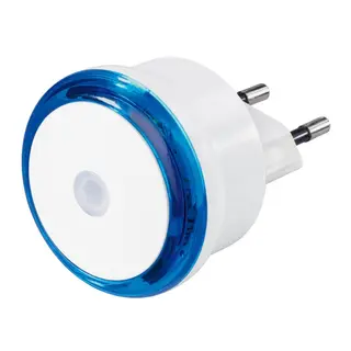Produktfoto för Hama Basic, Plug-in nattlampa, Blå, Vit, Blå, Universal, IP20, LED
