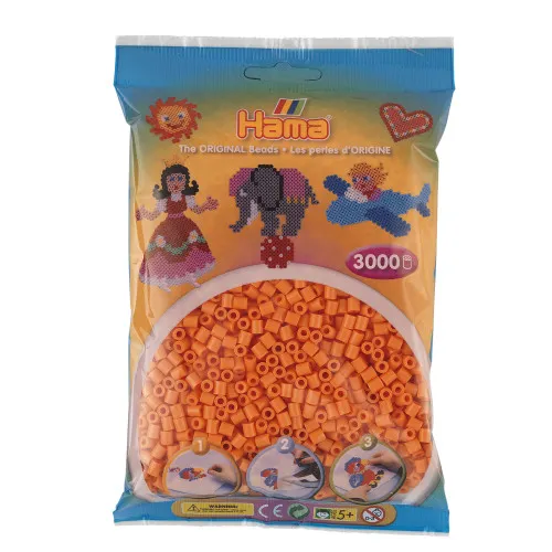 Alternativ bild 0 för Hama Ironing Beads - Apricot (201-79) 3000pcs.