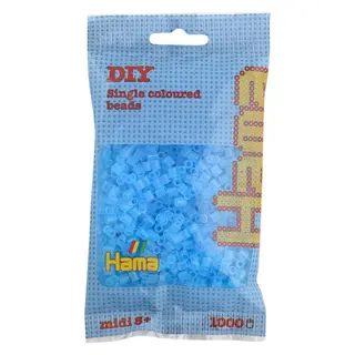 Produktfoto för Hama Ironing beads-Aqua transparent (073) 1000pcs