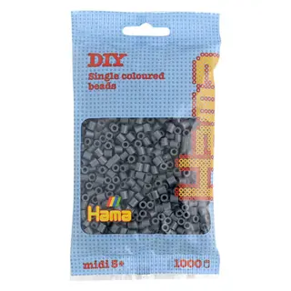 Produktfoto för Hama Ironing beads-dark grey (071) 1000pcs.