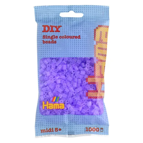 Alternativ bild 0 för Hama Ironing beads-Lilac transparent (074) 1000pcs.