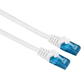 Produktfoto för Hama Kabel Nätverk CAT6 UTP Blister Vit 20m