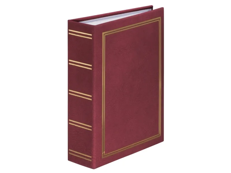 Alternativ bild 0 för Hama "London" Slip-in Album for 100 Photos w. a Size of 13x18 cm Bordeaux