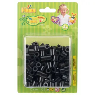 Produktfoto för Hama maxi pärlor i blister 250 st. svart