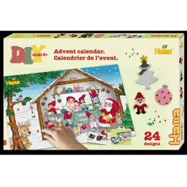 Produktfoto för Hama Midi Adventskalender med Pärlor