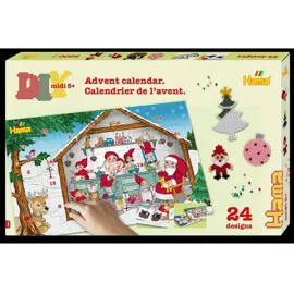Alternativ bild 0 för Hama Midi Adventskalender med Pärlor