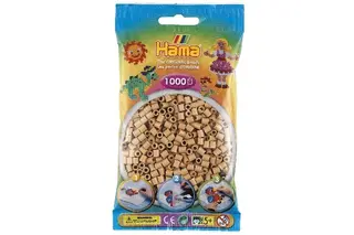 Produktfoto för Hama midi pärlor 1000st ljus nougat