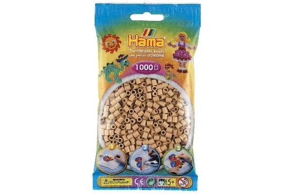 Alternativ bild 0 för Hama midi pärlor 1000st ljus nougat