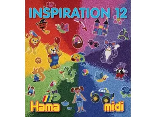 Produktfoto för Hama pärlor midi inspirationshäfte nr. 12 - 1 st (399-12)