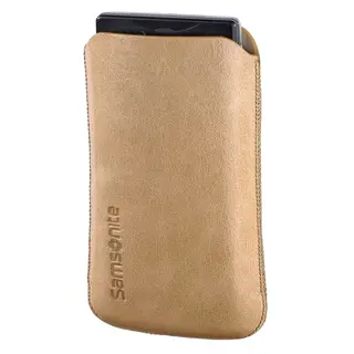Produktfoto för Hama Samsonite Toledo Leather Sleeve Beige iPhone 3 & 4/4s