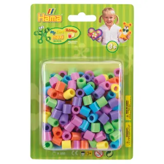Produktfoto för Hama String Beads Maxi - Pastel Mix (50) 250 pcs.