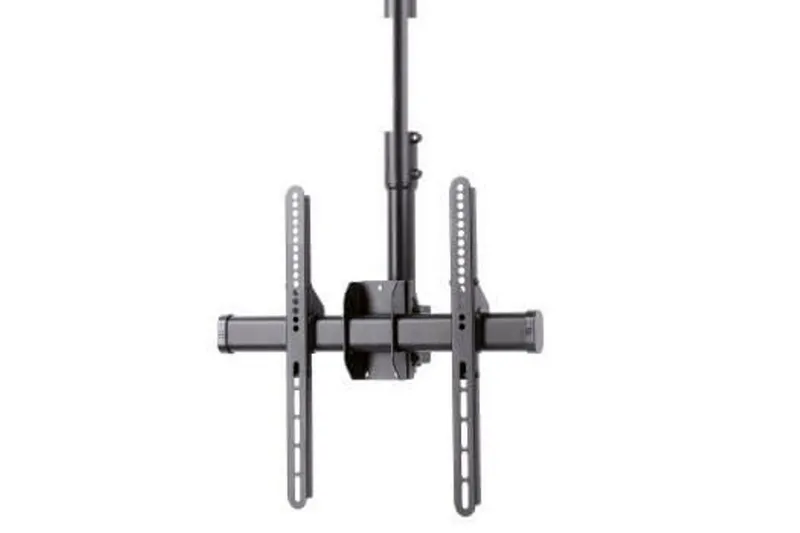 Bild 1 för Hama TV Ceiling Mount VESA up to 400x400 65" Black 65" 200 x 200 mm