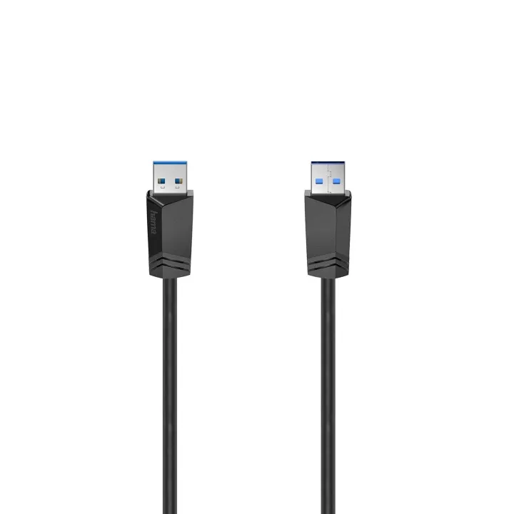 Alternativ bild 0 för Hama USB-A Till USB-A Kabel 1.5m - Svart