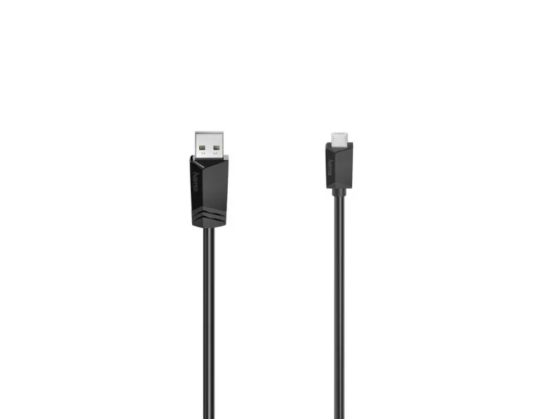 Alternativ bild 0 för Hama USB Cable 1.5m USB 2.0 Micro-USB to USB-A - Black