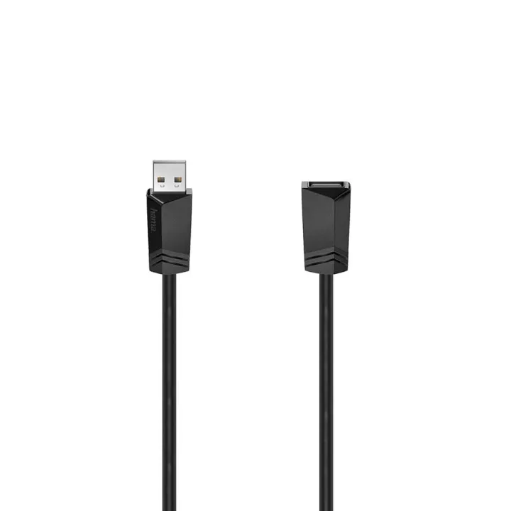 Alternativ bild 0 för Hama USB Extension Cable 0.8m USB 2.0 USB-A Male to USB-A Female - Black