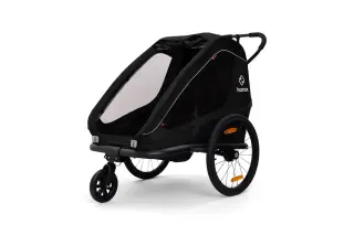 Produktfoto för Hamax Traveller Cykelvagn (Black/Black)