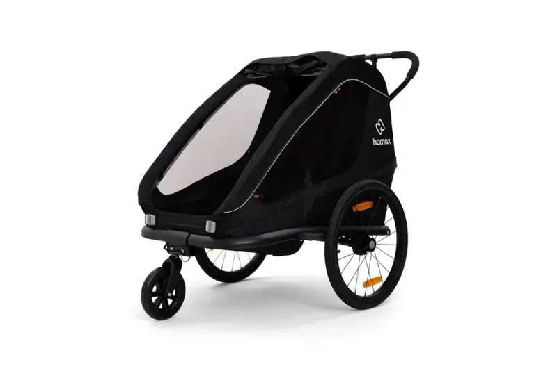 Alternativ bild 0 för Hamax Traveller Cykelvagn (Black/Black)