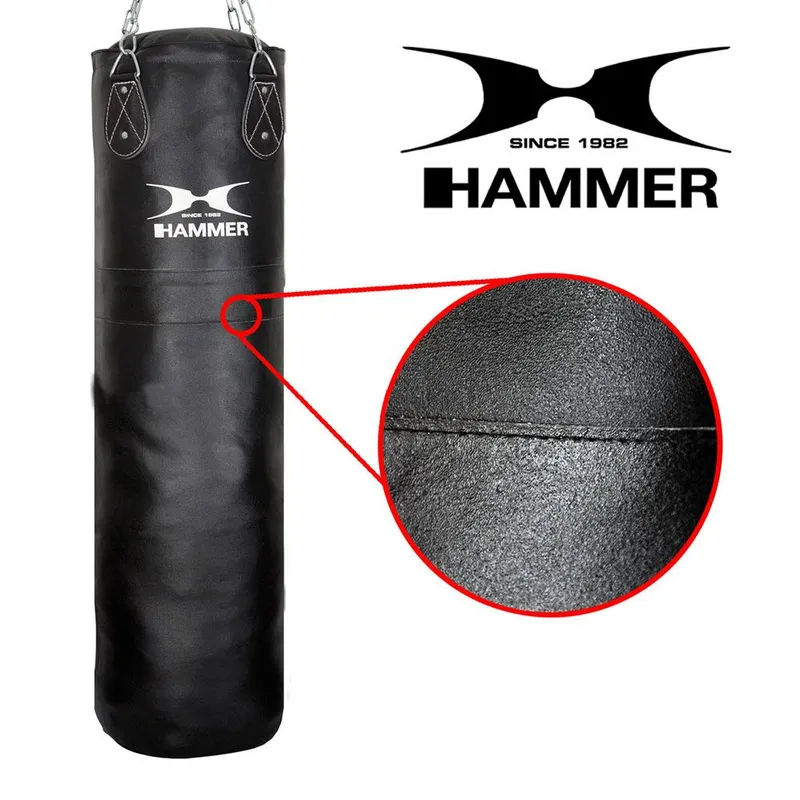Bild 2 för HAMMER BOXING Boxningssäck Läder Premium