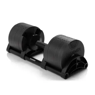Produktfoto för Hammer Sport Smartlock dumbbell set 32 kg, Justerbara hantlar