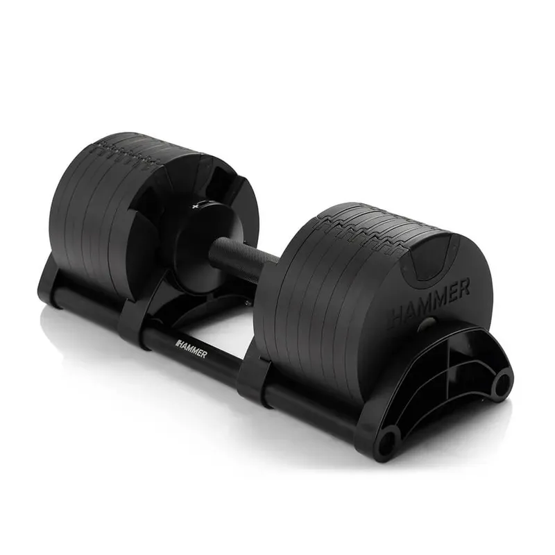 Bild 1 för Hammer Sport Smartlock dumbbell set 32 kg, Justerbara hantlar