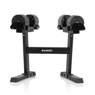 Produktfoto för Hammer Sport Smartlock dumbbell set 64 kg, Justerbara hantlar