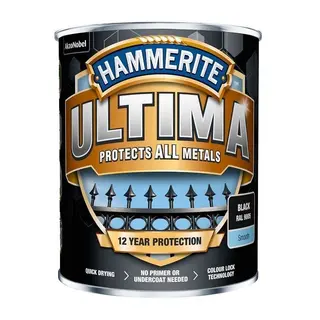 Produktfoto för Hammerite Hammarlack - Ultima Antracit 750 ml - Rostskyddsfärg / Metal
