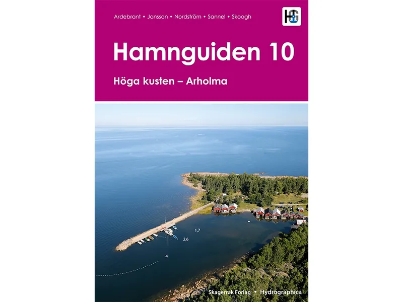 Alternativ bild 0 för Hamnguiden 10 Höga kusten - Arholma | Ardebrant m.fl. | Språk: Danska