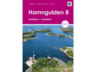 Produktfoto för Hamnguiden 8 Arholma – Landsort, 4. utgave | Ardebrant m.fl. | Språk: Danska
