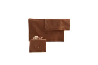 Produktfoto för Handduksset (3 delar) Loraford Brun - Brun