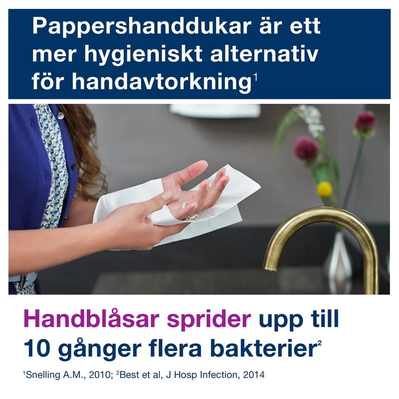 Alternativ bild 0 för Håndklædeark Tork H2 Xpress® Soft Premium Multifold - (21 pakker x 110 ark)