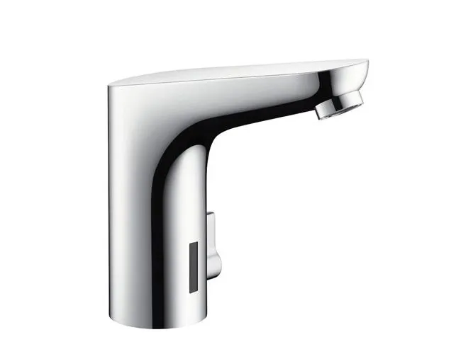 Alternativ bild 0 för HANSGrohe Berøringsfrit håndvaskarmatur med 6V batteri samt temperaturregulering