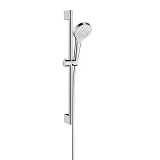 Produktfoto för HANSGrohe Croma Select S Vario duschset med 650 mm duschstång, Ø110 mm handdusch med 3 sprayfunktioner och 1,6 meter duschslang
