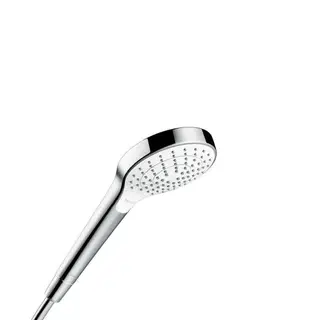 Produktfoto för HansGrohe Croma Select S Vario håndbruser 3 stråler krom/hvid