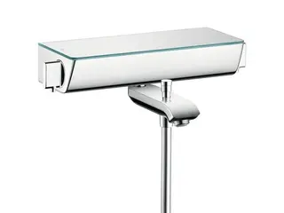 Produktfoto för Hansgrohe ecostat select thermostatic bath mixer for exposed