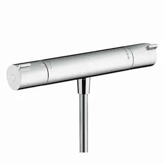 Produktfoto för HANSGROHE Ecostat termostatblandare med duschutlopp 1/2 nedåt och exklusiva beslag och rosetter
