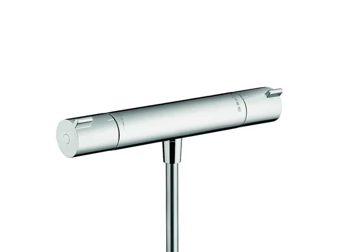 Alternativ bild 0 för HANSGROHE Ecostat termostatblandare med duschutlopp 1/2 nedåt och exklusiva beslag och rosetter