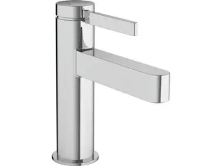 Produktfoto för hansGrohe Finoris 1-grebs håndvaskarmatur 100 med push-open bundventil krom