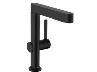Produktfoto för hansgrohe Finoris 1-handblandare 230 med utdragbar dusch, 2-jet och push-open bottenventil matt so